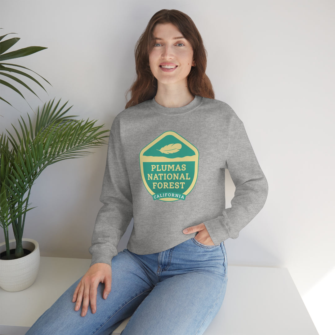 Plumas National Forest - California Unisex Heavy Blend Crewneck Sweatshirt