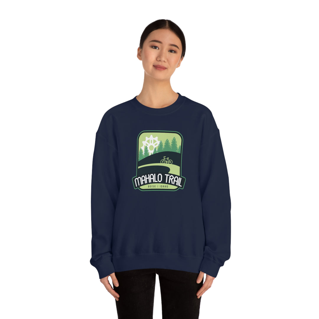 Mahalo Trail - Boise, Idaho Unisex Heavy Blend Crewneck Sweatshirt