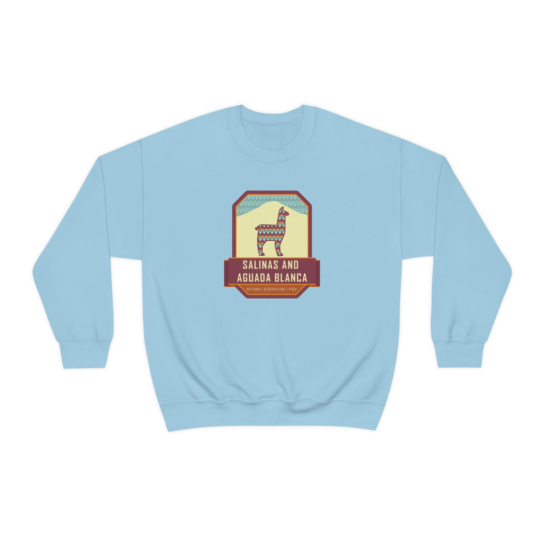 Salinas and Aguada Blanca National Reservation - Peru Unisex Heavy Blend Crewneck Sweatshirt