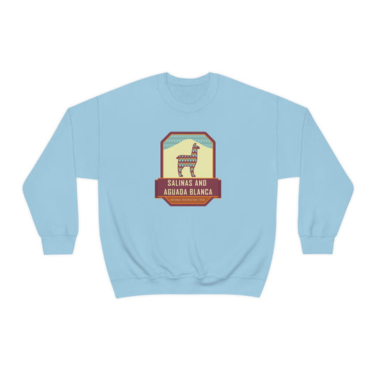 Salinas and Aguada Blanca National Reservation - Peru Unisex Heavy Blend Crewneck Sweatshirt