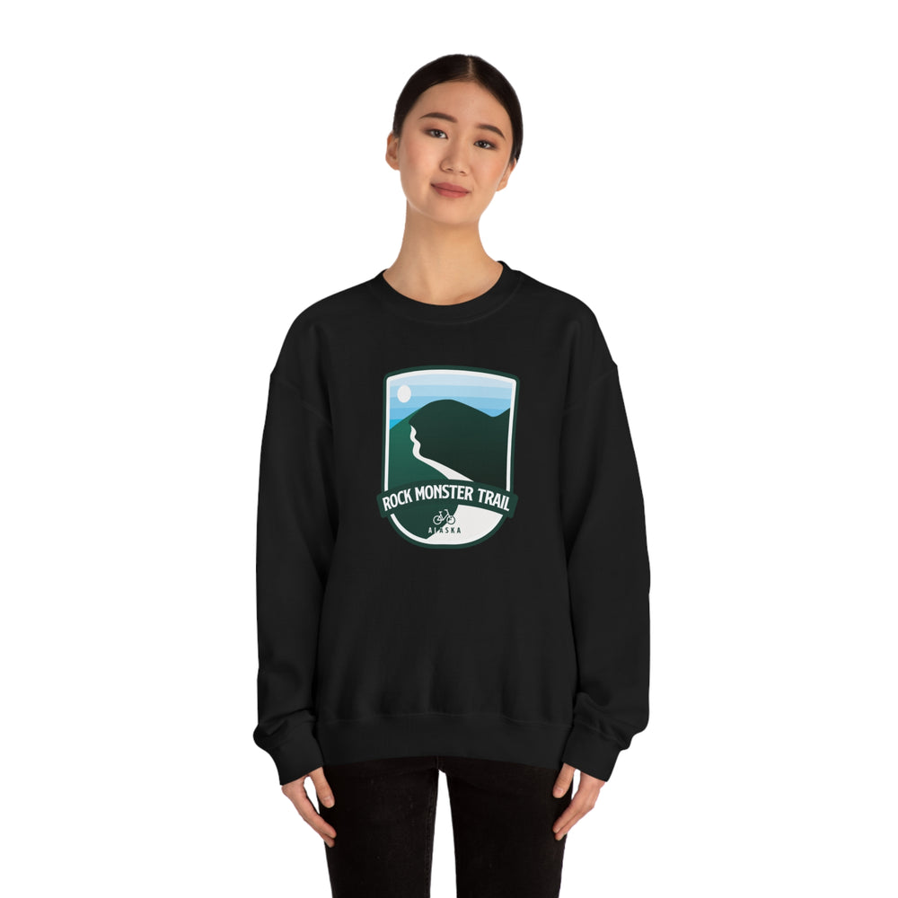 Rock Monster Trail - Alaska Unisex Heavy Blend Crewneck Sweatshirt