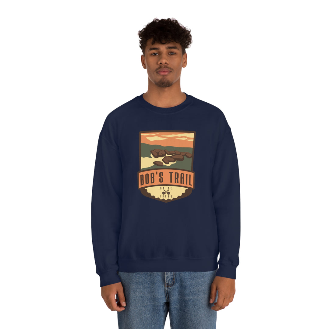 Bob's Trail - Boise, Idaho Unisex Heavy Blend Crewneck Sweatshirt