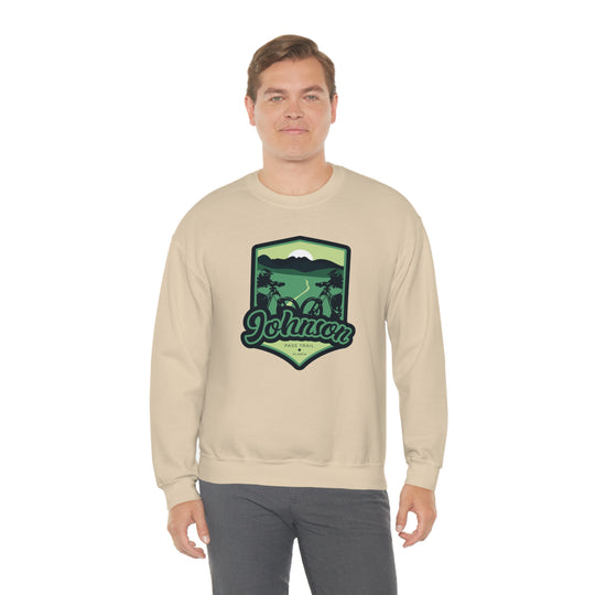 Johnson Pass Trail - Alaska Unisex Heavy Blend Crewneck Sweatshirt