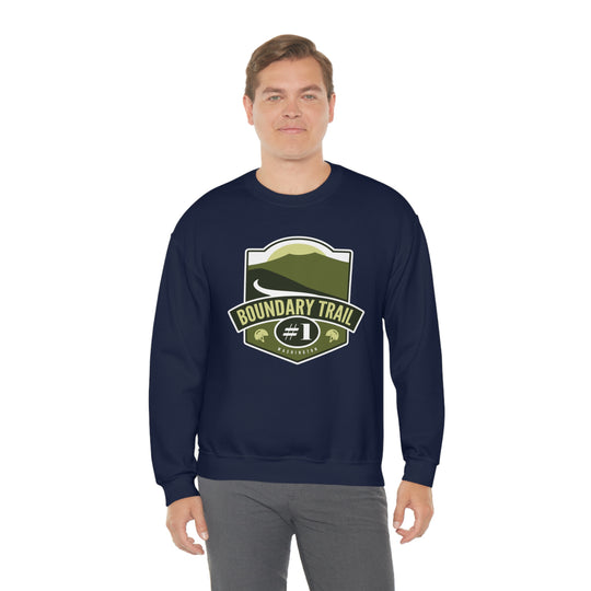 Boundary Trail #1 - Washington Unisex Heavy Blend Crewneck Sweatshirt