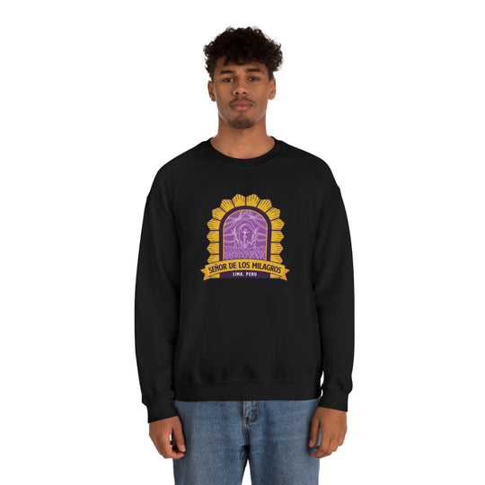 Senor de los Milagros - Lima, Peru Unisex Heavy Blend Crewneck Sweatshirt