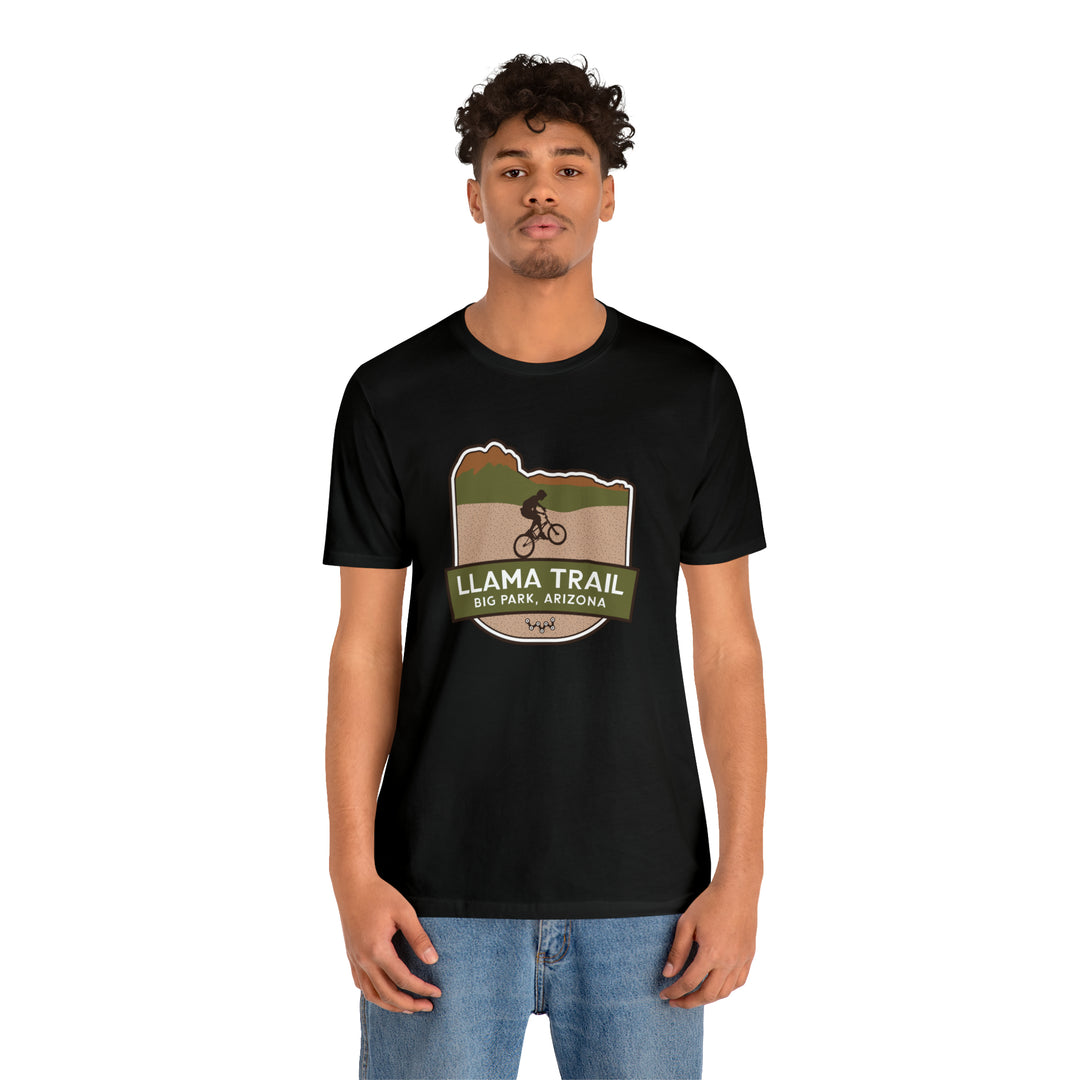 Llama Trail - Big Park, Arizona Unisex T-Shirt