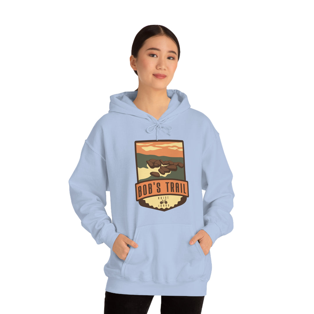 Bob's Trail - Boise, Idaho Unisex Heavy Blend Hooded Sweatshirt