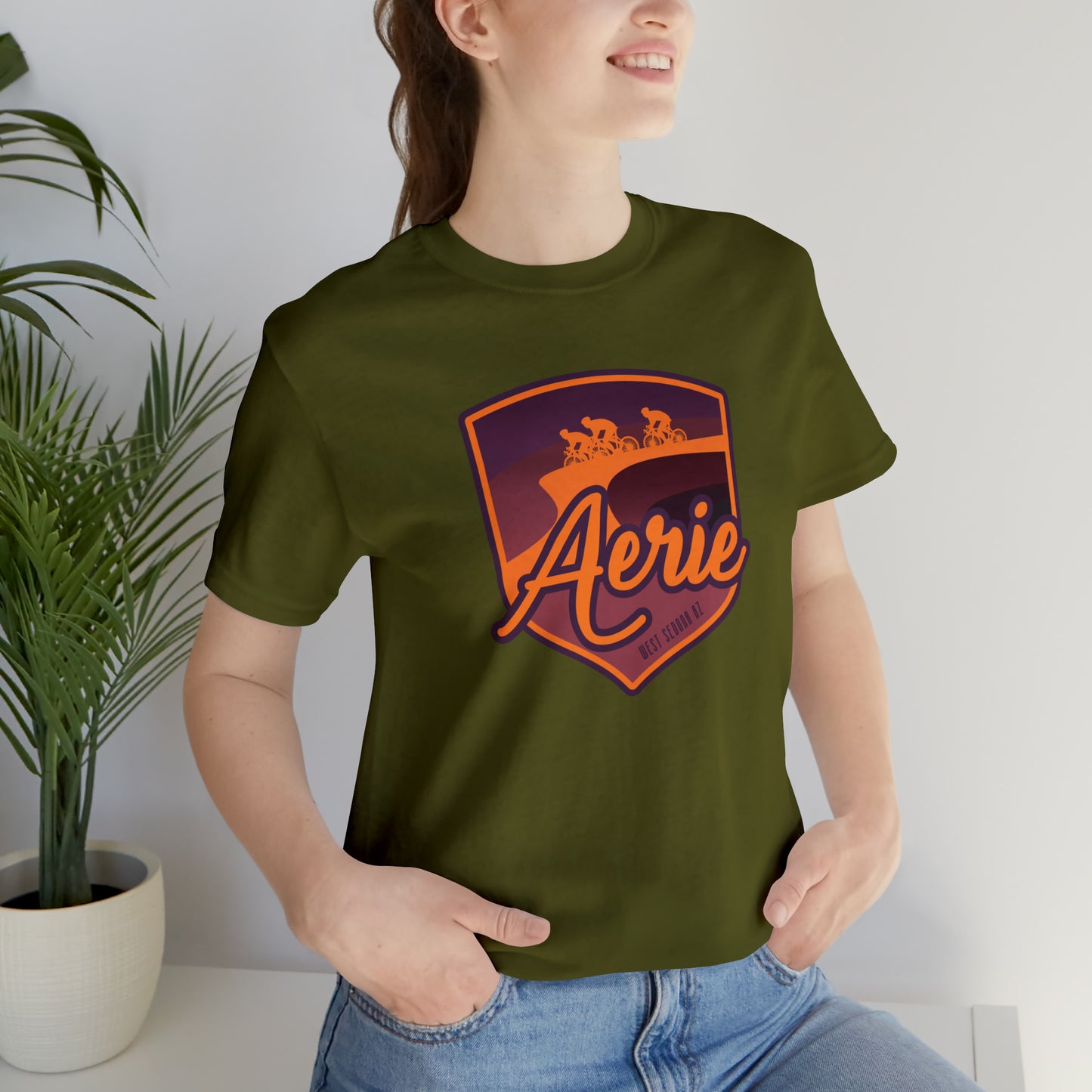 Aerie - West Sedona, Arizona Unisex Jersey Short Sleeve Tee - Gift for hikers