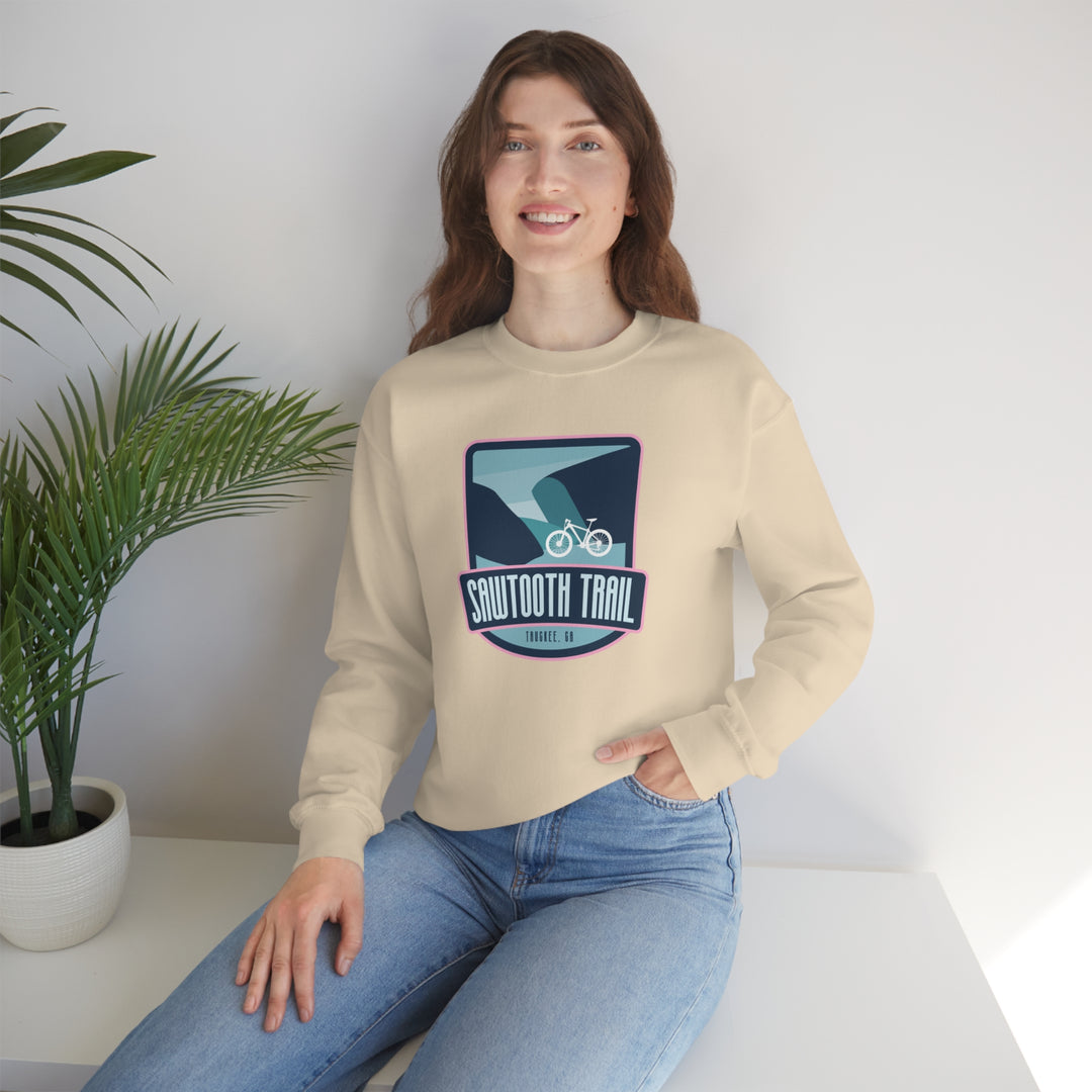 Sawtooth Trail - Truckee, California Unisex Heavy Blend Crewneck Sweatshirt