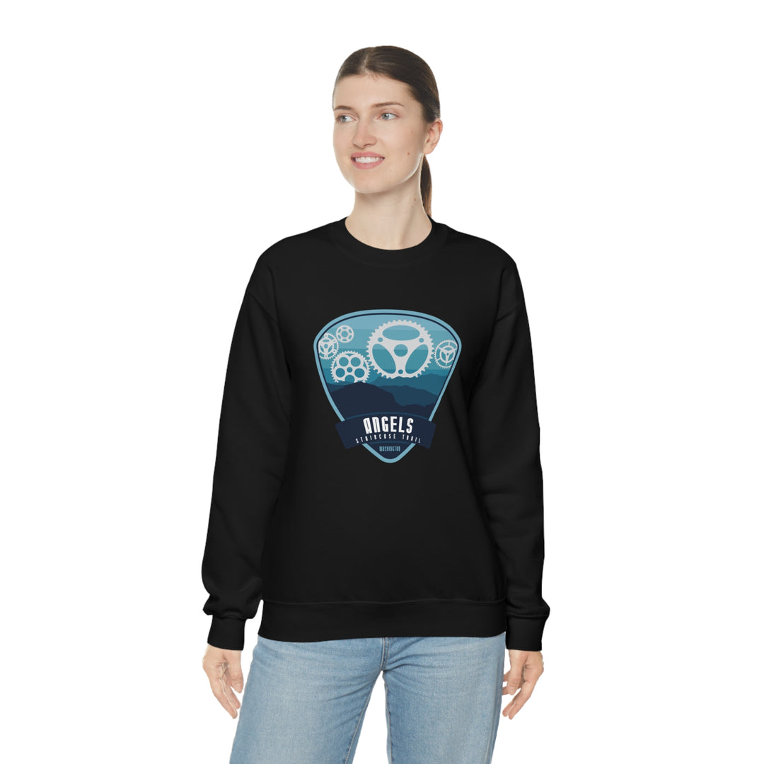 Angels Staircase Trail - Washington Unisex Heavy Blend Crewneck Sweatshirt