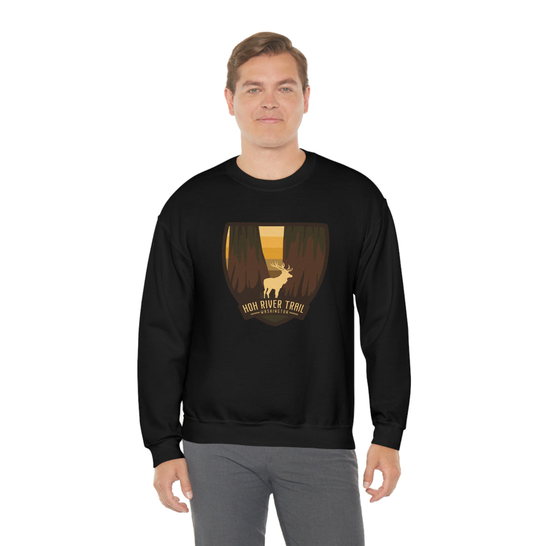 Hoh River Trail - Washington Unisex Heavy Blend Crewneck Sweatshirt