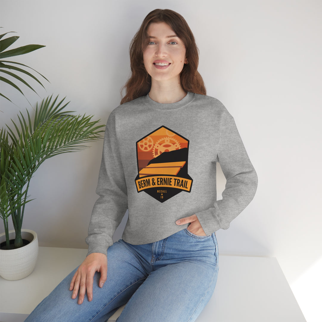 Berm & Ernie Trail - McCall, Idaho Unisex Heavy Blend Crewneck Sweatshirt