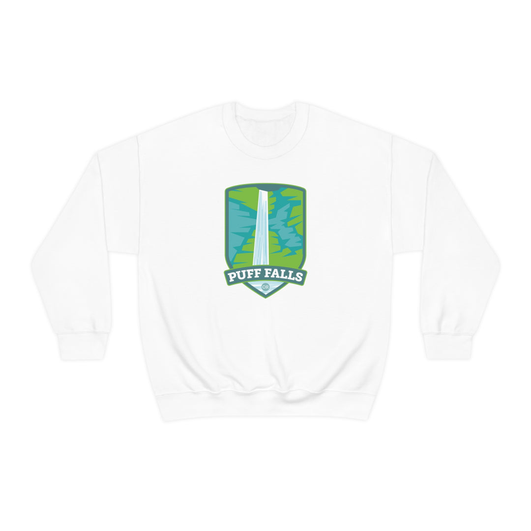 Puff Falls - Oregon Unisex Heavy Blend Crewneck Sweatshirt