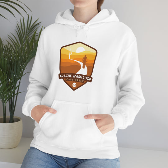 Apache Wash Loop - Cave Creek, Arizona Hooded Sweatshirt