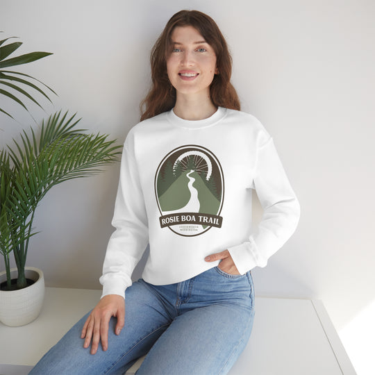 Rosie Boa Trail - Leavenworth, Washington Unisex Heavy Blend Crewneck Sweatshirt