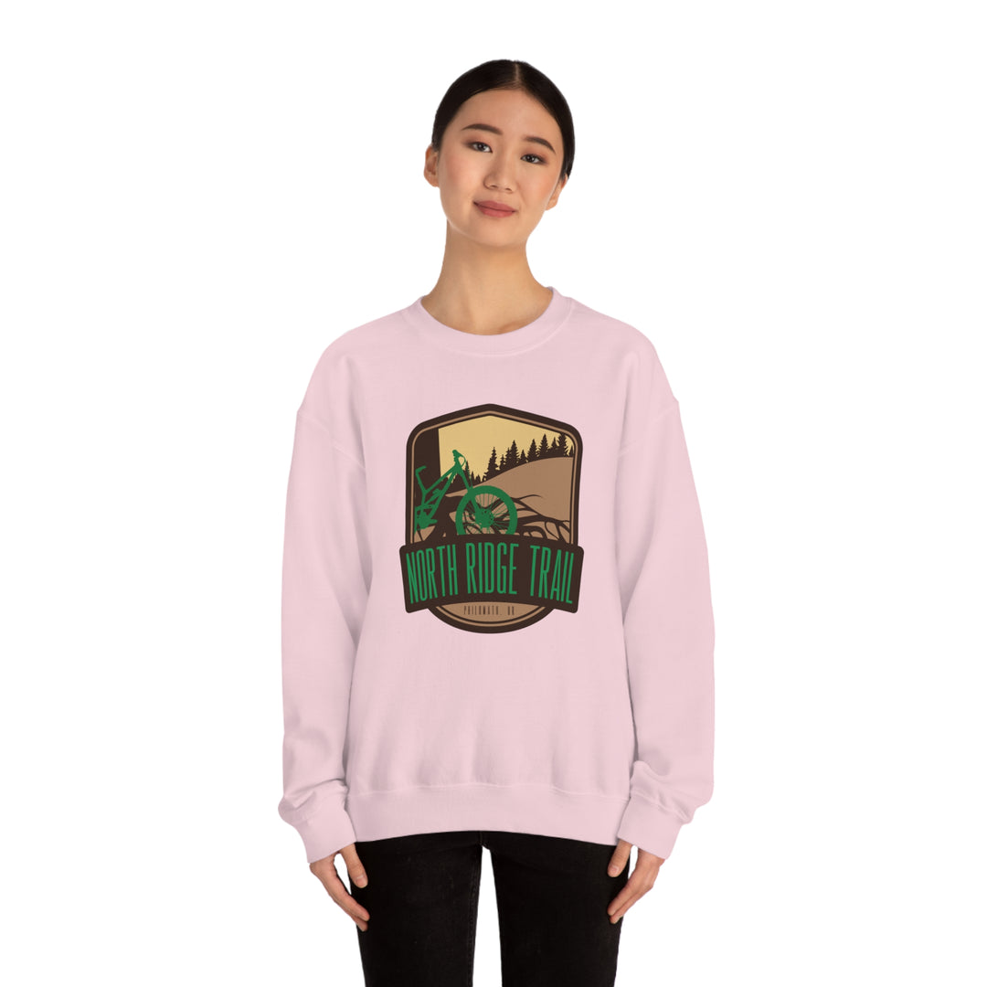 North Ridge Trail - Philomath, Oregon Unisex Heavy Blend Crewneck Sweatshirt