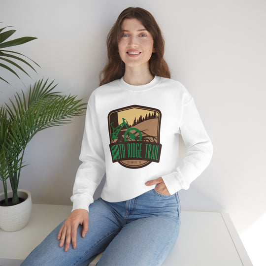 North Ridge Trail - Philomath, Oregon Unisex Heavy Blend Crewneck Sweatshirt