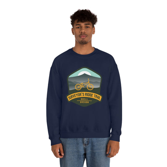 Surveyor's Ridge Trail - Odell, Oregon Unisex Heavy Blend Crewneck Sweatshirt