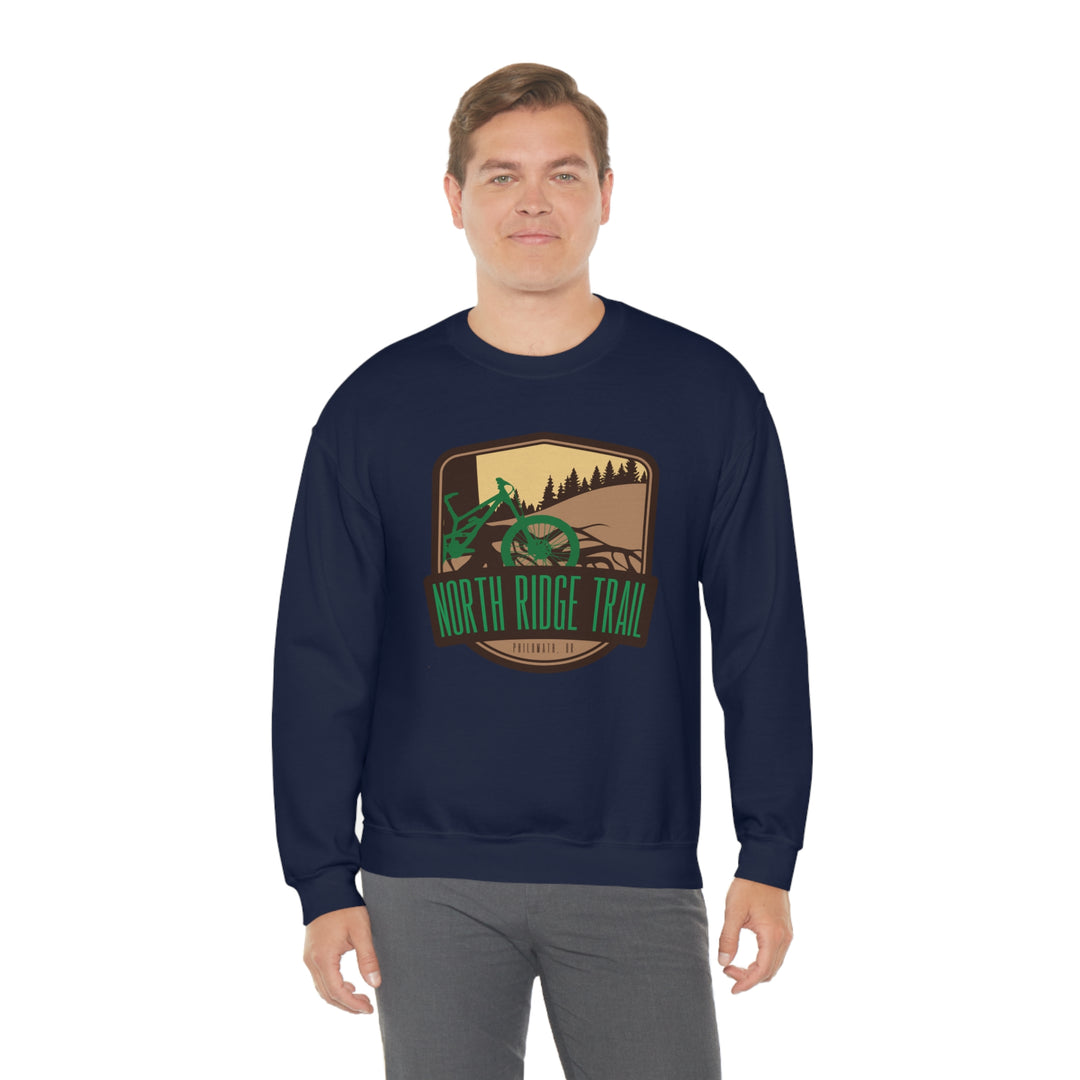 North Ridge Trail - Philomath, Oregon Unisex Heavy Blend Crewneck Sweatshirt