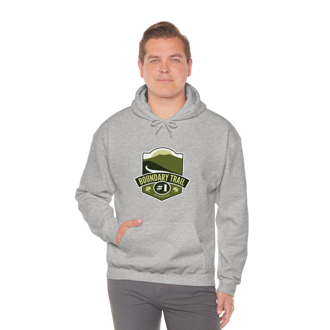 Boundary Trail #1 - Washington Unisex Heavy Blend Hooded Sweatshirt