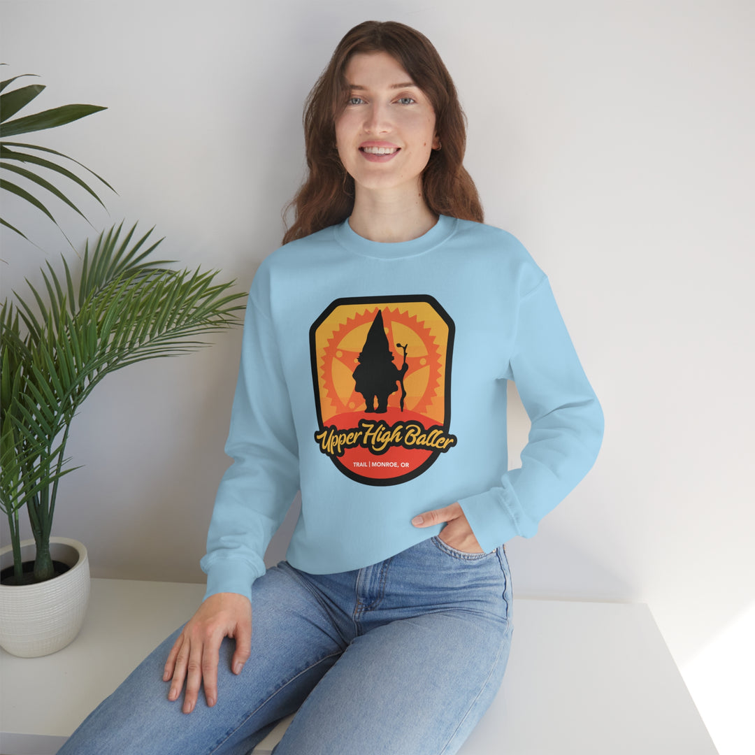 Upper High Baller Trail - Monroe, Oregon Unisex Heavy Blend Crewneck Sweatshirt