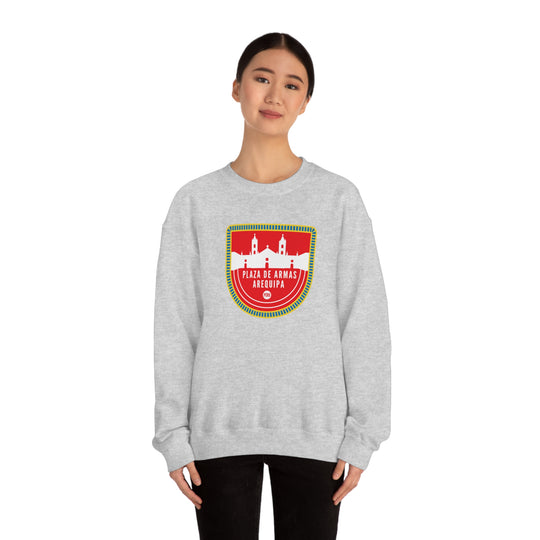 Plaza de Armas Arequipa - Peru Unisex Heavy Blend Crewneck Sweatshirt