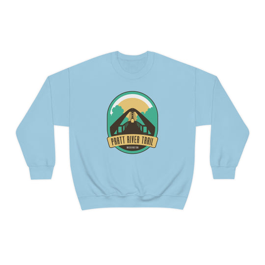 Pratt River Trail - Washington Unisex Heavy Blend Crewneck Sweatshirt