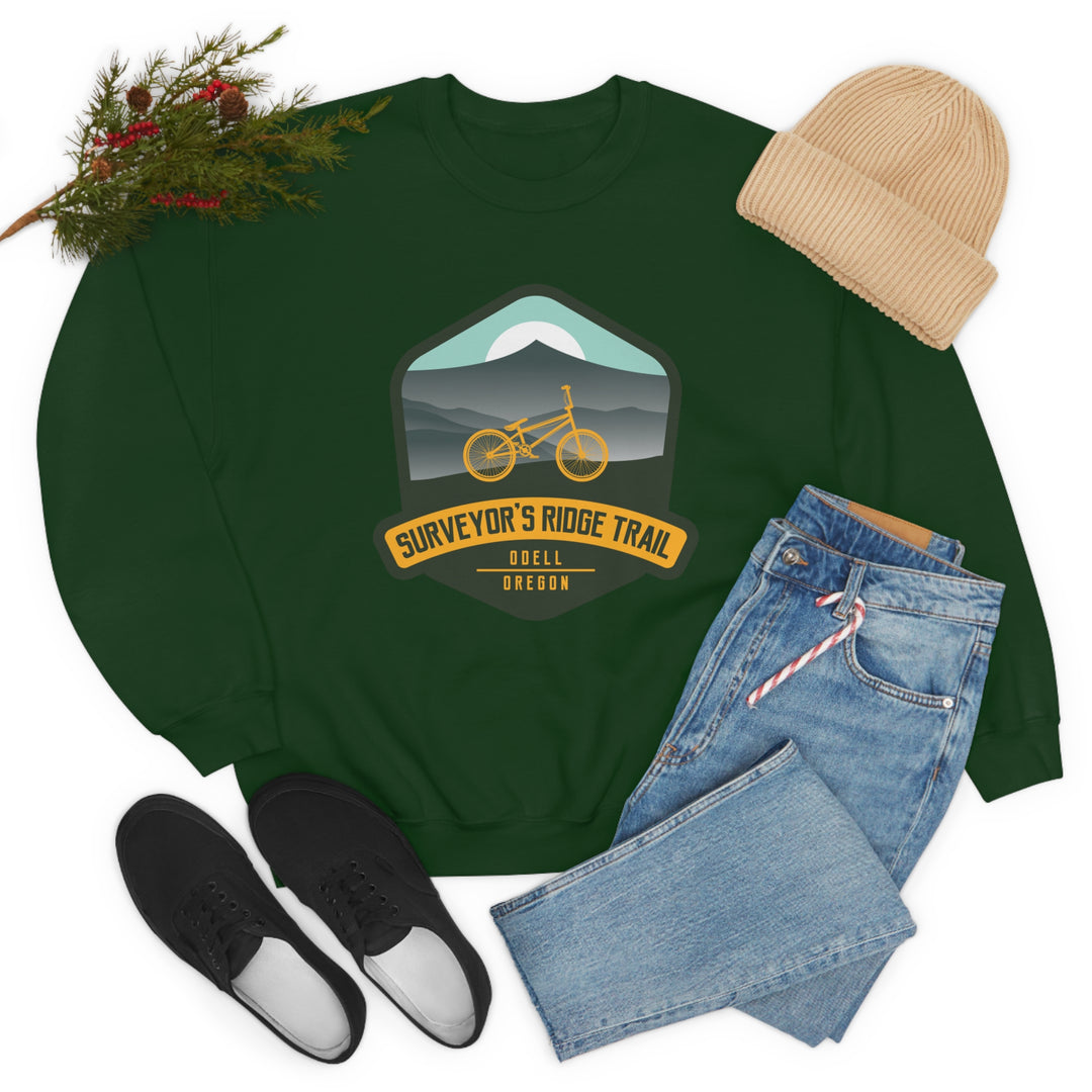 Surveyor's Ridge Trail - Odell, Oregon Unisex Heavy Blend Crewneck Sweatshirt