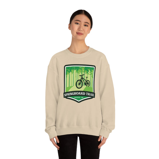 Springboard Trail - Monroe, Oregon Unisex Heavy Blend Crewneck Sweatshirt