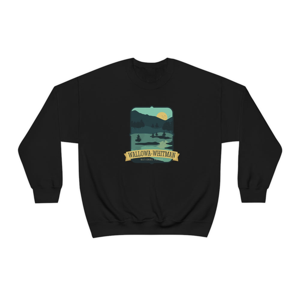 Wallowa-Whitman National Forest Unisex Heavy Blend Crewneck Sweatshirt