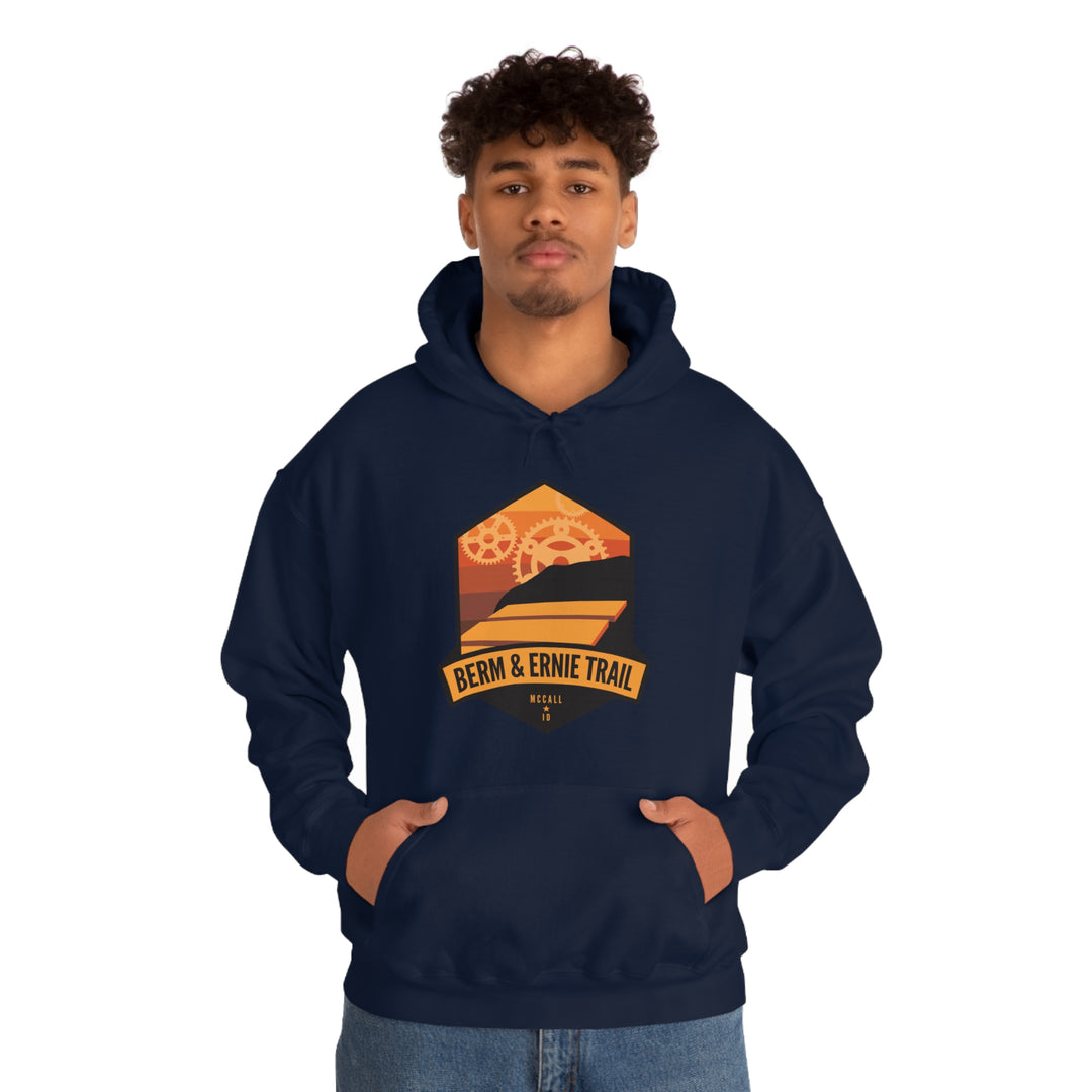 Berm & Ernie Trail - McCall, Idaho Unisex Heavy Blend Hooded Sweatshirt