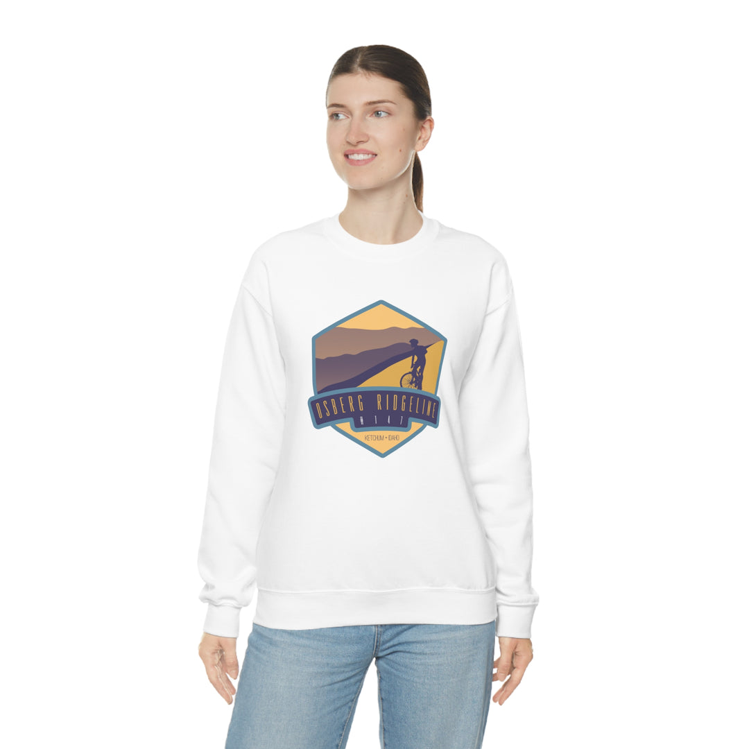 Osberg Ridgeline #147 - Ketchum, Idaho Unisex Heavy Blend Crewneck Sweatshirt