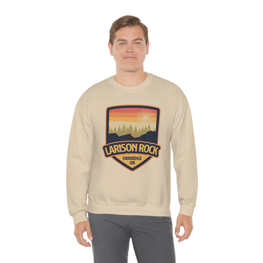 Larison Rock - Oakridge, Oregon Unisex Heavy Blend Crewneck Sweatshirt