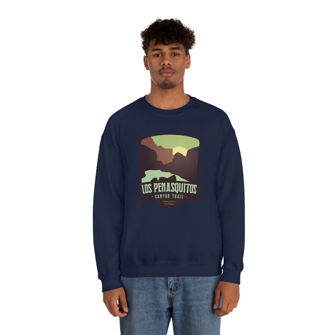 Los Penasquitos Trail - Carmel Valley, CA Unisex Heavy Blend Crewneck Sweatshirt