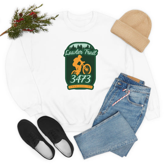 Lawler Trail #3473 - Oakridge, Oregon Unisex Heavy Blend Crewneck Sweatshirt