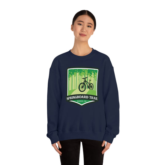 Springboard Trail - Monroe, Oregon Unisex Heavy Blend Crewneck Sweatshirt