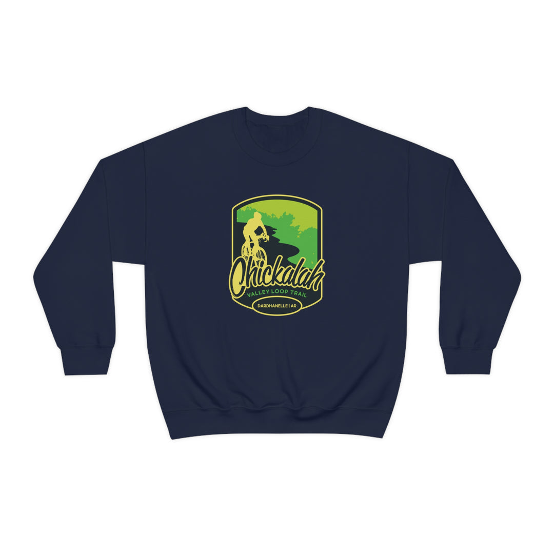 Chickalah Valley Loop Trail - Dardanelle, Arkansas Unisex Heavy Blend Crewneck Sweatshirt