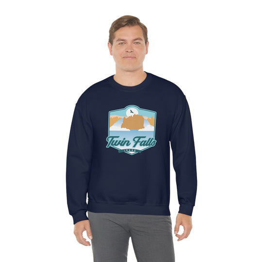 Twin Falls - Idaho Unisex Heavy Blend Crewneck Sweatshirt