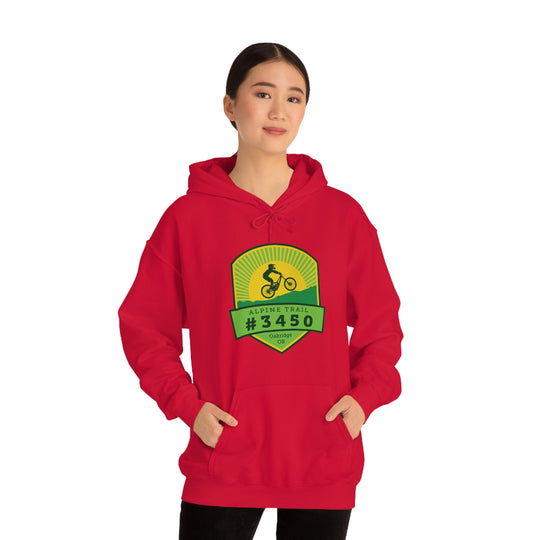 Alpine Trail #3450 - Oakridge, Oregon Unisex Heavy Blend Hooded Sweatshirt