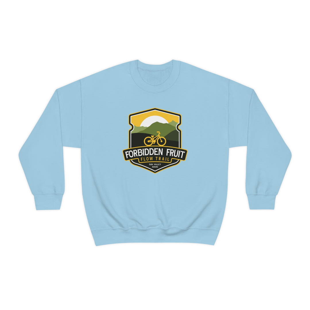 Forbidden Fruit Flow Trail - Sun Valley, Idaho Unisex Heavy Blend Crewneck Sweatshirt