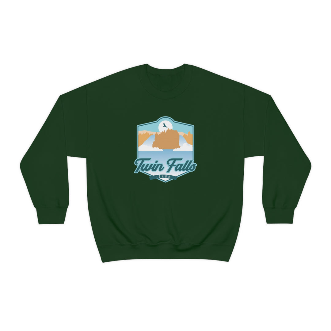 Twin Falls - Idaho Unisex Heavy Blend Crewneck Sweatshirt