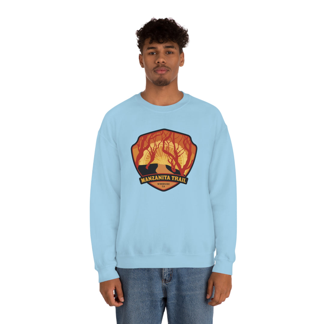 Manzanita Trail - Woodside, California Unisex Heavy Blend Crewneck Sweatshirt