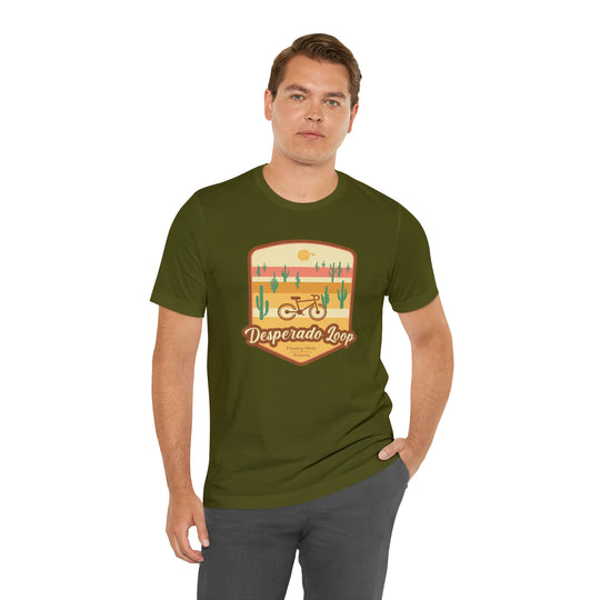 Desperado Loop - Flowing Wells, Arizona Unisex T-Shirt hiker gift - Utah