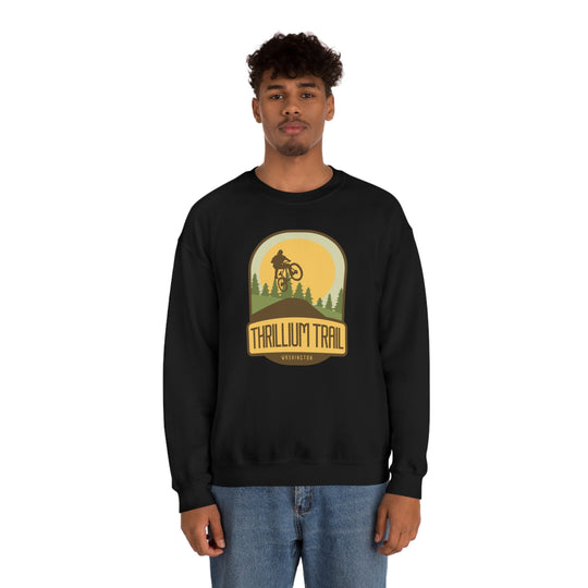 Thrillium Trail - Washington Unisex Heavy Blend Crewneck Sweatshirt