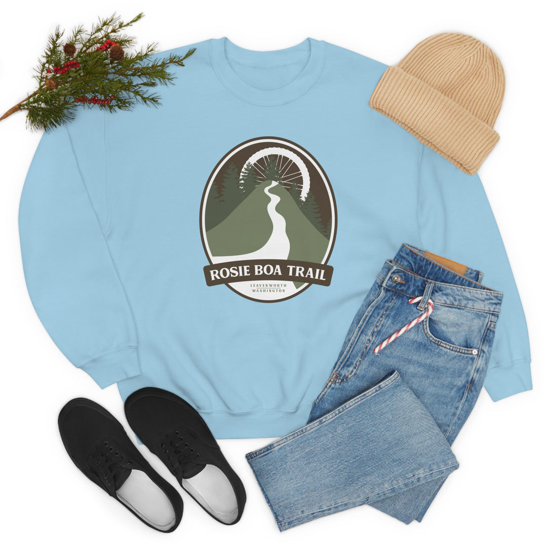 Rosie Boa Trail - Leavenworth, Washington Unisex Heavy Blend Crewneck Sweatshirt