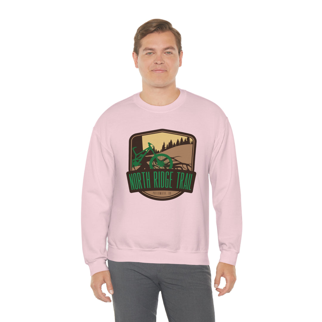 North Ridge Trail - Philomath, Oregon Unisex Heavy Blend Crewneck Sweatshirt