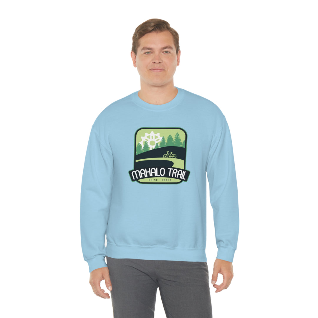 Mahalo Trail - Boise, Idaho Unisex Heavy Blend Crewneck Sweatshirt