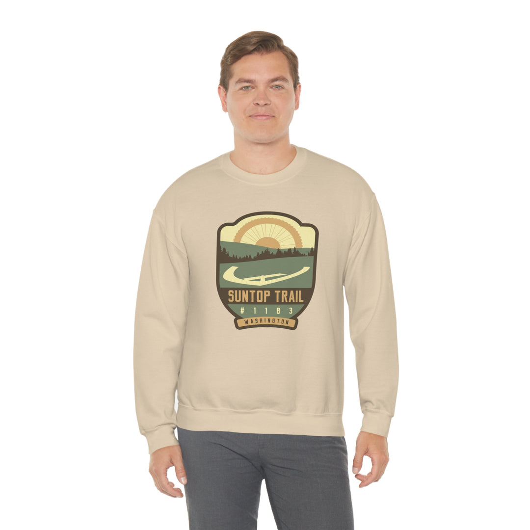 Suntop Trail #1183 - Washington State Unisex Heavy Blend Crewneck Sweatshirt