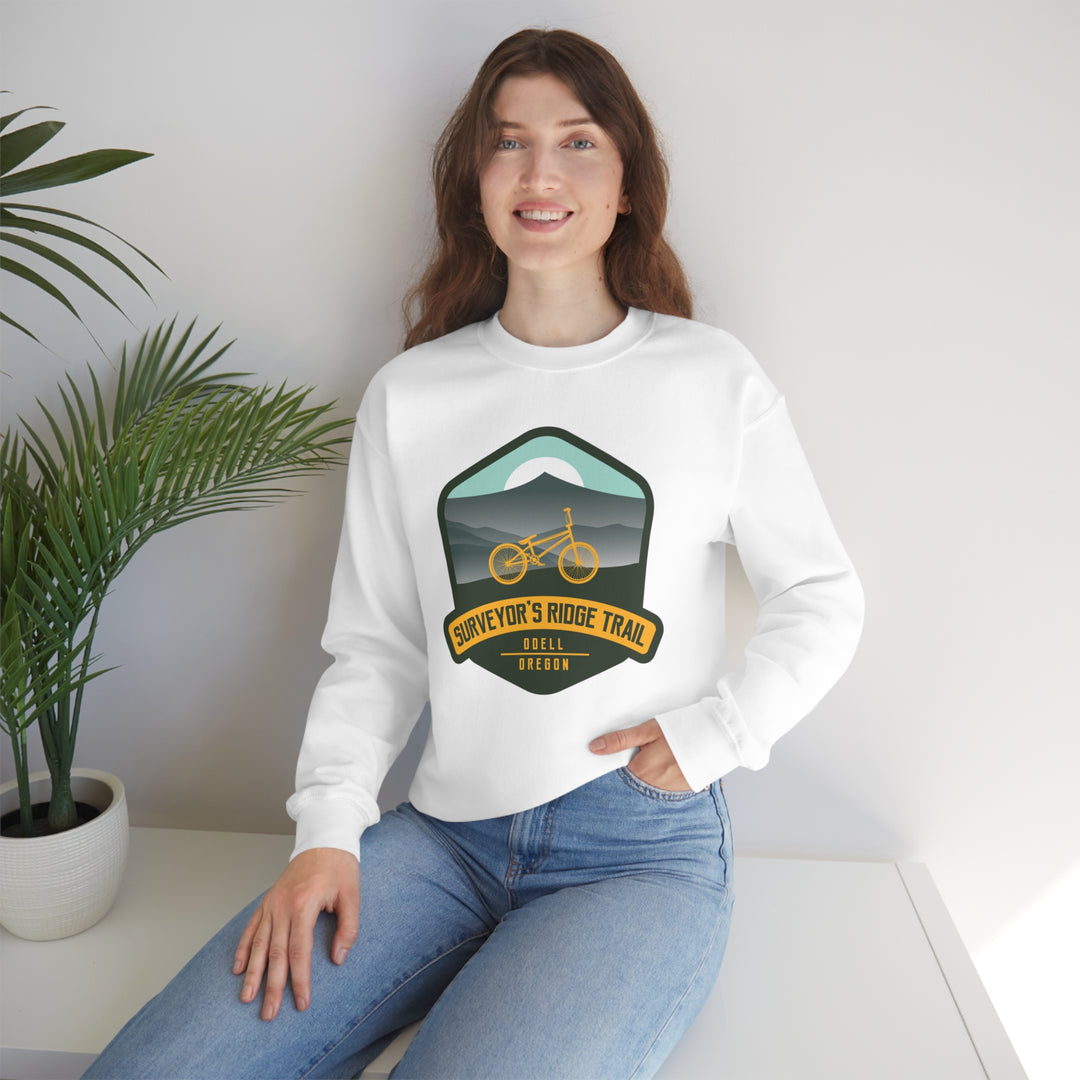 Surveyor's Ridge Trail - Odell, Oregon Unisex Heavy Blend Crewneck Sweatshirt