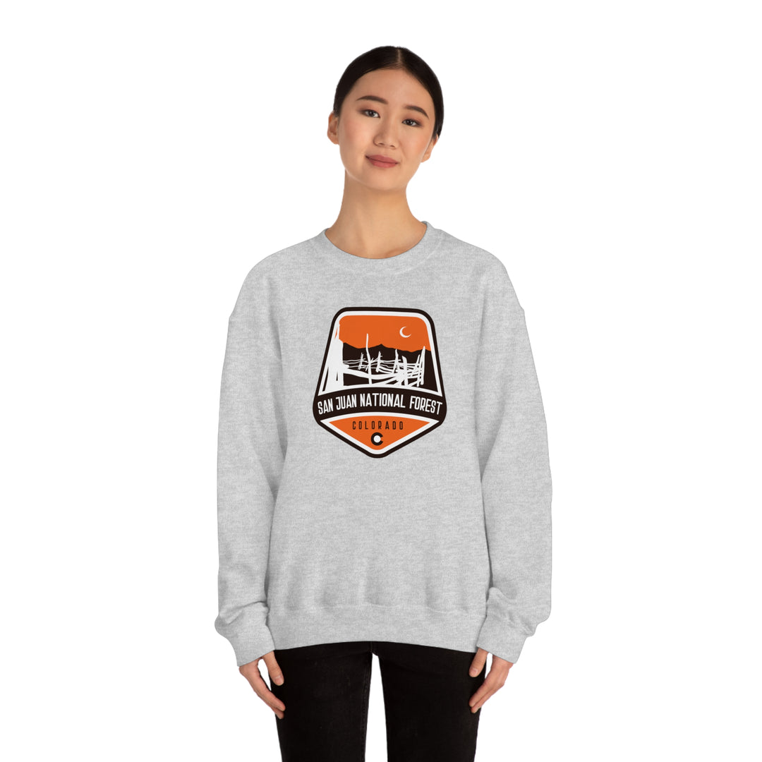 San Juan National Forest - Colorado Unisex Heavy Blend Crewneck Sweatshirt